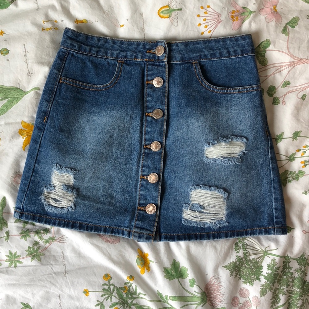 Forever 21 denim skirt